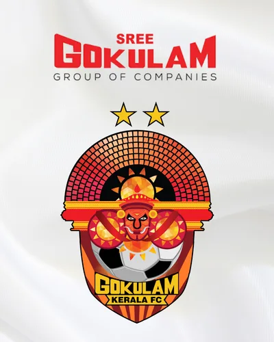 Gokulam Kerala FC players in action at EMS Corporation Stadium, Kozhikode